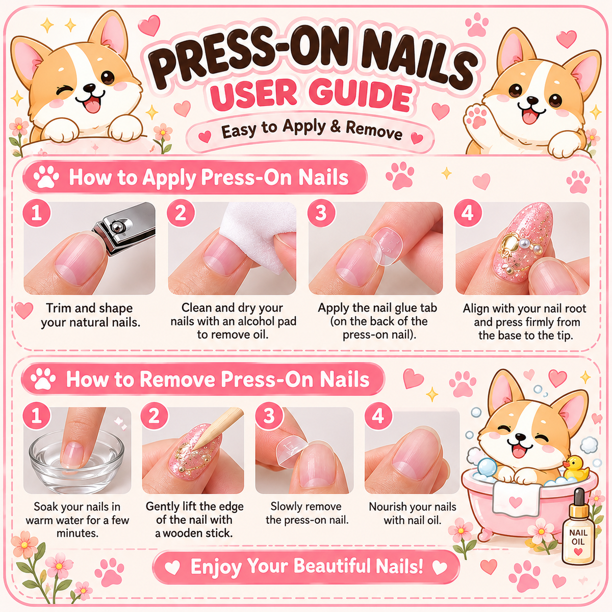 【LIVE Reserved Nails Checkout】Shipping from 2 Sets | Press-On Nails £1.85 per Set (Please Purchase the Same Quantity as Your Reserved Sets)